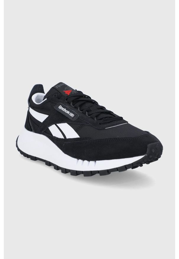 Reebok Classic Buty CL Legacy kolor czarny. Zapięcie: sznurówki. Kolor: czarny. Materiał: materiał. Szerokość cholewki: normalna. Model: Reebok Classic