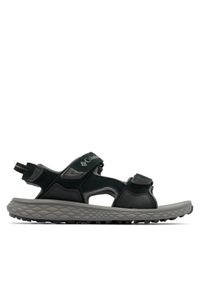 columbia - Columbia Sandały Konos Hiker 2121571 Czarny. Kolor: czarny. Materiał: zamsz, skóra