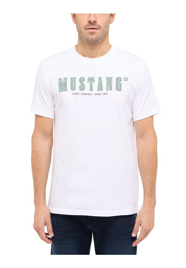 Męski T-Shirt Mustang Style Austin Bright White 1016281 2007