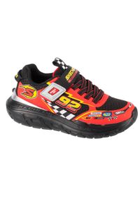 skechers - Buty do chodzenia dla dzieci Skechers 402303LBKRD. Okazja: na co dzień. Zapięcie: rzepy. Kolor: czarny, czerwony, wielokolorowy. Materiał: syntetyk, materiał. Szerokość cholewki: normalna. Sport: turystyka piesza