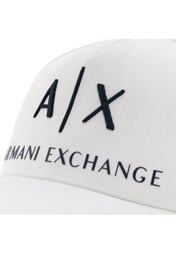 Armani Exchange Czapka z daszkiem 954039 CC513 00812 Biały. Kolor: biały. Materiał: bawełna, materiał