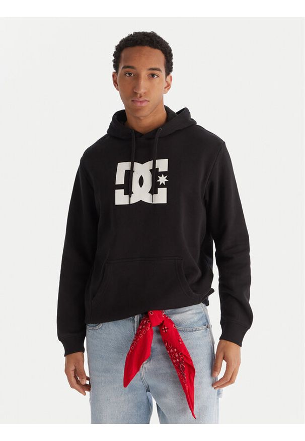 DC Shoes Bluza EDYSF03261 KVJ0 Czarny Regular Fit. Kolor: czarny. Materiał: bawełna