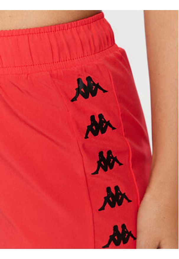 Kappa Szorty sportowe 312087 Różowy Regular Fit. Kolor: różowy. Materiał: syntetyk