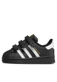 Adidas - adidas Sneakersy Superstar Cf I EF4843 Czarny. Kolor: czarny. Materiał: skóra. Model: Adidas Superstar