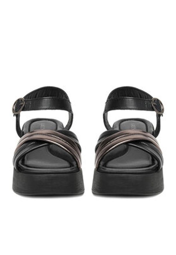 Lasocki Sandały WI23-NAGINA-09 Czarny. Kolor: czarny. Materiał: skóra