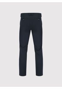 Pako Lorente - PAKO LORENTE - Granatowe spodnie chino z bawełną. Kolor: niebieski. Materiał: bawełna. Wzór: gładki. Sezon: zima, jesień. Styl: klasyczny #7